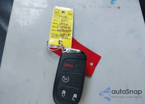 2022 Jeep Compass Latitude Lux 4X4 from USA, damaged, VIN 3C4NJDFB9NT175702